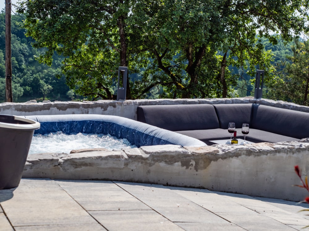 Jacuzzi with a view